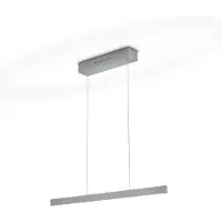 Knapstein LED-Hängelampe LINDA-72 nickel Länge 72 cm Gestensteuerung
