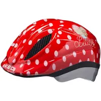 Ked Meggy II Originals | Kinder Fahrradhelm Insektenschutznetz Integriertes LED-Rücklicht maxSHELL Technologie, Lillebi 46-51 (S)