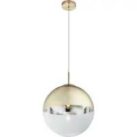 Globo Lighting |Hängeleuchte Metall goldfarben, 1x E27