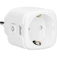 Alecto SMART-PLUG20 Smarte WLAN-Steckdose Energiemonitor 3680 W Alexa und Google