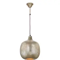 Kayoom Hängeleuchte "Mican", braun (bronze, hell), Ø 34cm H: 38cm, 1 Stk., Leuchten, modern, vielseitig kombinierbar, Hängeleuchte