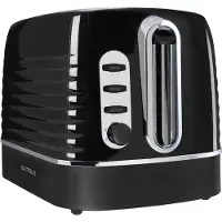 Gutfels Toaster "TOAST 3300 C", schwarz (schwarz, inox), B:27cm H:20cm T:18cm, Toaster, 2-Scheiben-Toaster,1050 Watt, Toaster