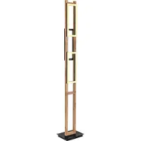 Globo LED-Stehlampe Illa in Holzdesign