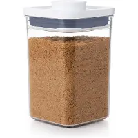 Oxo Vorratsbehälter POP Container 2.0 Good Grips Klein Viereckig Niedrig (1,0 L)