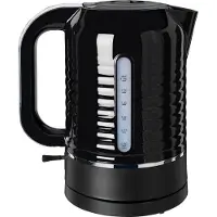 Gutfels Wasserkocher "WATER 3300 C", schwarz (schwarz, inox), B:16,5cm H:23,6cm T:22,2cm, Wasserkocher, 1,7 L, 2200 Watt, Wasserkocher