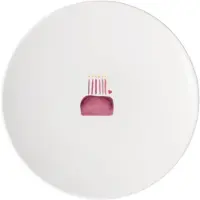 Villeroy & Boch Frühstücksteller "Frühstücksteller Happy Birthday With Love ø 21,2 cm weiß-rot", bunt (weiß, rot), Speiseteller, Frühstücksteller