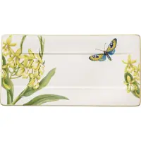 Villeroy & Boch Servierplatte "Servierteller Amazonia 35 x 18 cm bunt", bunt, L:35cm, Porzellan, Servierplatten, Servierplatte