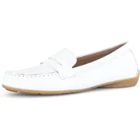 Gabor 4.200.21_6, Slipper & Mokassin in Weiß für Damen, Größe 41