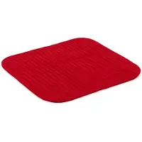Gozze "Berlin" Höhe 7 mm rutschhemmend beschichtet fußbodenheizungsgeeignet Badteppich, Uni Farben, Cord Optik, waschbar