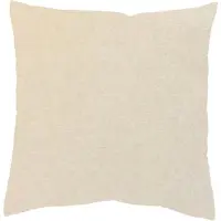 Home wohnideen Dekokissen "LUCIO" Gr. 1, beige (natur, unifarben), B:40cm L:40cm, Polyester, Dekokissen_Sitzkissen_Kissenhüllen, Dekokissen