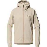 Haglöfs Rosson Softshell Hood Women chalk beige (5S9) XS