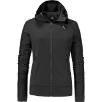 Schöffel Fleece Hoody Style Blaueis Women schwarz (9990) 40
