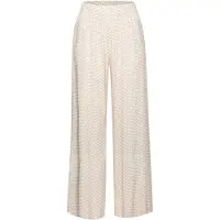 LASCANA Pyjamahose mehrfarbig Gr. 40 für Damen. Mit Allover-Druck. Weit