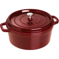 Staub Bräter Cocotte Rund Grenadine 28 cm
