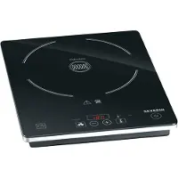 Severin Einzel-Induktionskochplatte "KP 1071", schwarz, B:35,5cm H:4,2cm T:28,1cm, Kochplatten, Timerfunktion, automatische Topferkennung, Glaskeramik, Einzel-Induktionskochplatte