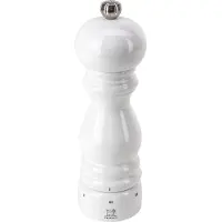 Peugeot Salzmühle PARIS 18cm Weiß Lackiert Buchenholz uSelect Stahlmahlwerk