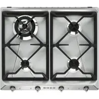 Smeg Sr964xgh 60 Cm Gasherd 4 Brennern