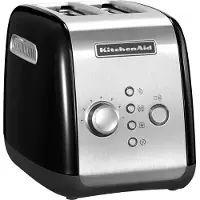 KitchenAid 5KMT221EOB Toaster für 2 Scheiben, schwarz