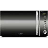 Caso M 20, Arbeitsplatte, Solo-Mikrowelle, 20 l, 800 W, Tasten, Drehregler, Schwarz