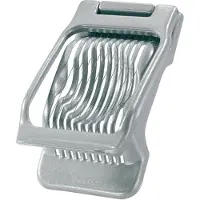 Westmark Duplex Eierteiler, Schneidet runde oder ovale Scheiben, Größe: 13,5 x 7,9 x 2,9 cm