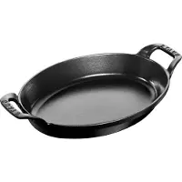 Staub Eisen Ovale Auflaufform 28 Cm