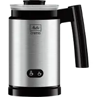 Melitta Cremio II, Automatic milk frother/warmer, Schwarz, Edelstahl, Kunststoff, 150 ml, 250 ml, 0,25 l