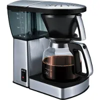 Melitta Excellent 4.0, Filterkaffeemaschine, 1,25 l, Gemahlener Kaffee, 1455 W, Schwarz, Weiß