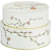 Kähler Design - Hammershøi Christmas Weihnachtskeksdose, 2 Stück