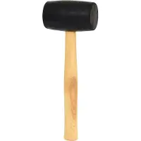 Ks Tools 140.5223, Schläger, Gummi, Holz, 34,5 cm, 780 g, 700 g