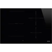 Smeg Si1m4744d 75 Cm Induktionskochfeld 4 Brennern Schwarz Schwarz One Size