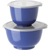 Mepal Rosti Schüssel-Set Margrethe New 4-tlg., Durostima, Electric Blue, 1.5 + 3 L, 29931