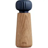 Kähler Mühle H18 cm Hammershøi handlich dänisches Design Gewürzmühle, indigo