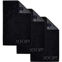 JOOP! Gästehandtuch JOOP "Gästetuch Classic Frottier 3er Pack", schwarz, B:30cm, Obermaterial: 100% Baumwolle CO., Handtücher, Gästehandtuch