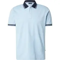 Olymp Herren Polohemd Casual Blau Größe L