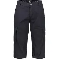 Lerros Bermudas "Cargo-Longbermuda", Herren, Gr. 38, blau (blau night), 100% Baumwolle, Hosen Bermudas