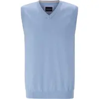 Babista Pullunder "Pullunder FALNOR", Herren, Gr. M, blau (hellblau), Obermaterial: 100% Baumwolle CO., unifarben, Pullover Pullunder