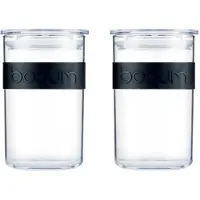 Bodum Vorratsdose Presso Black 600 ml (Set von 2)