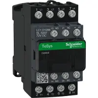 Schneider Electric LC1D1286SLS207 Leistungsschütz LC1D 4p, +1S+1Ö, Spule 72 V DC