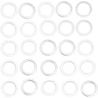 Ks Tools Aluminium-Dichtungen für Ölablassschrauben, M15, 25er Pack