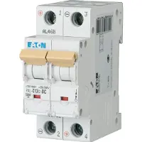 Eaton 236715 Leitungsschutzschalter, 13 A, 2p, Charakteristik: C, DC PXL-C13/2-DC