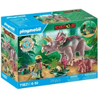 Playmobil - Triceratops Family (71821)