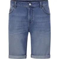 Babista Bermudas "Jeansbermuda CARZINI", Herren, Gr. 58, N-Gr, blau, Obermaterial: 98% Baumwolle CO. 2% Elasthan EL., Hosen Bermudas