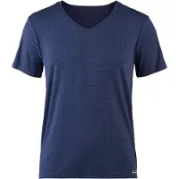 Bruno Banani "CHECK LINE 2.0" Pique Optik, Kurzarm, V-Neck, Cotton-Mix