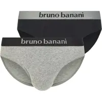 Bruno Banani Sportslip 2Pack Flowing | M | Grau