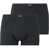 Bruno Banani Boxershorts , Jungen, Gr. XL, Microfaser, schwarz, Microfaser, Obermaterial: 90% Polyamid, 10% Elasthan, unifarben, körpernah, Unterhosen Boxershorts, mit angesetztem Bündchen