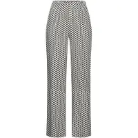 LASCANA Pyjamahose mehrfarbig Gr. 40 für Damen. Mit Allover-Druck. Weit