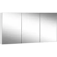 Schneider EASY Spiegelschrank, ohne Beleuchtung, 3 Türen 50/50/50cm, Bandung links/links u. rechts, 1495x120x700mm, 177.151.00.02