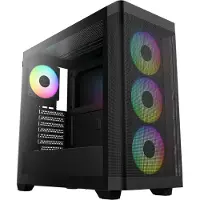 Gamdias Athena M3 GAMING Miditower Black 4x120mm ARGB retail - Midi/Minitower - ATX