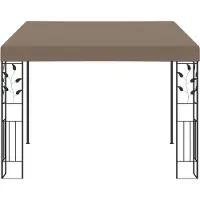 vidaXL Wand-Pavillon 3x3x2,5 m Taupe - Pavillons & Partyzelte