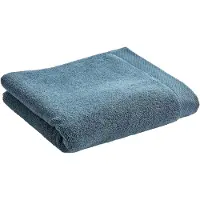 Christy Handtücher "LUXE", blau (denim), B:50cm L:100cm, Walkfrottier, Obermaterial: 100% Baumwolle, Handtücher, Handtücher, Luxus Handtücher in Premium Qualität mit 730g/m2, 50x100cm, 2er Set